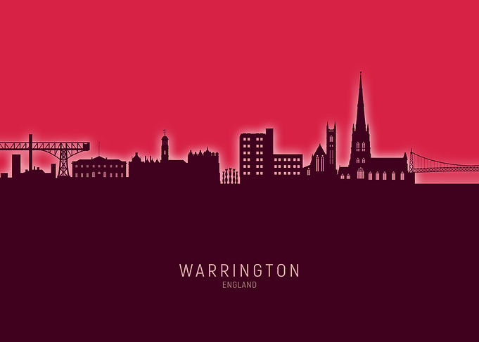 Warrington Skyline England