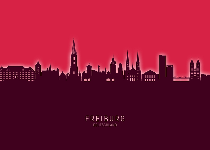 Freiburg Skyline