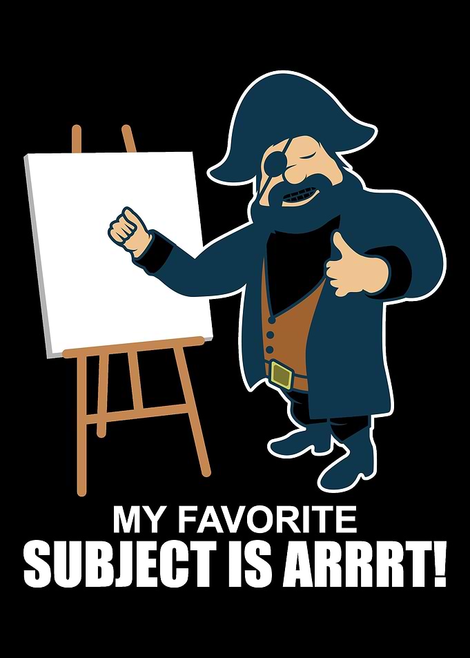 Pirate Artist Pirate And A