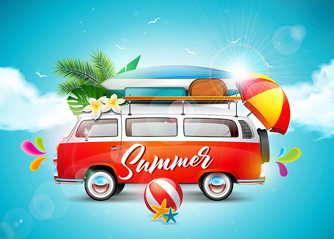 Summer Holiday Car Travel