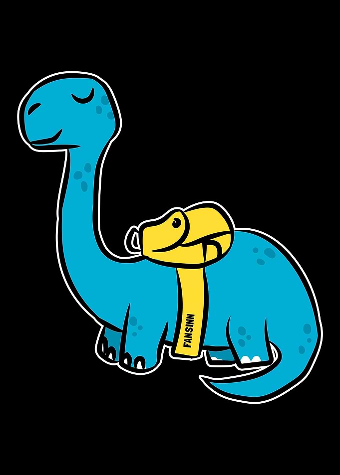 Dino Brachiosaurus school
