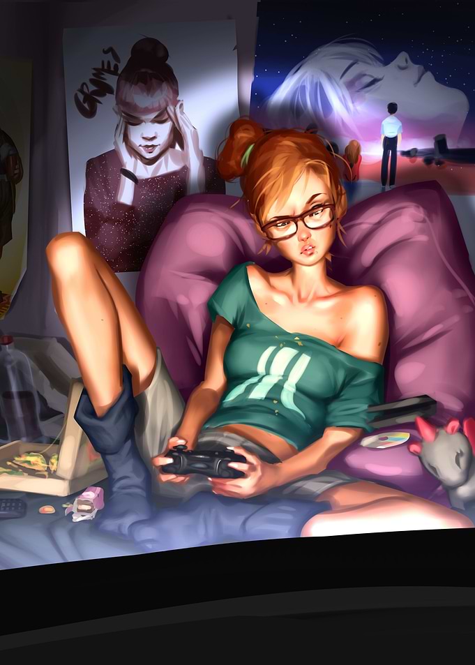 Gaming Girl