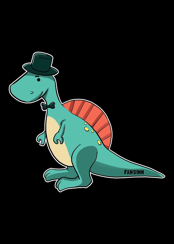 Ouranosaurus dinosaur cart