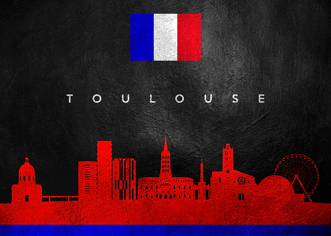 Toulouse France Skyline