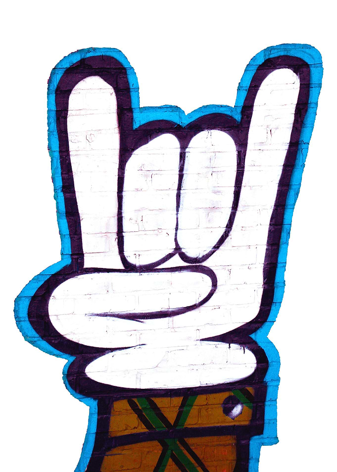 The beautiful yoo sign art