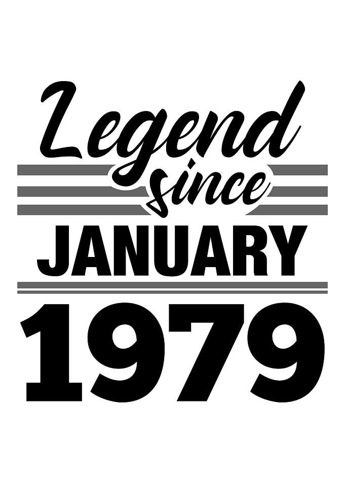 Legend Since January 1979