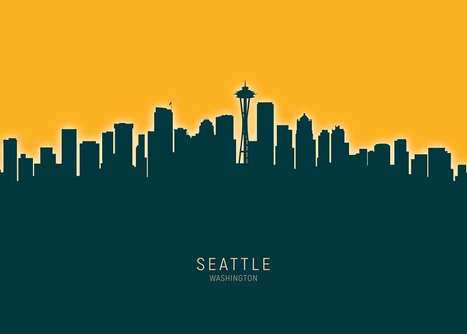 Seattle Skyline Washington