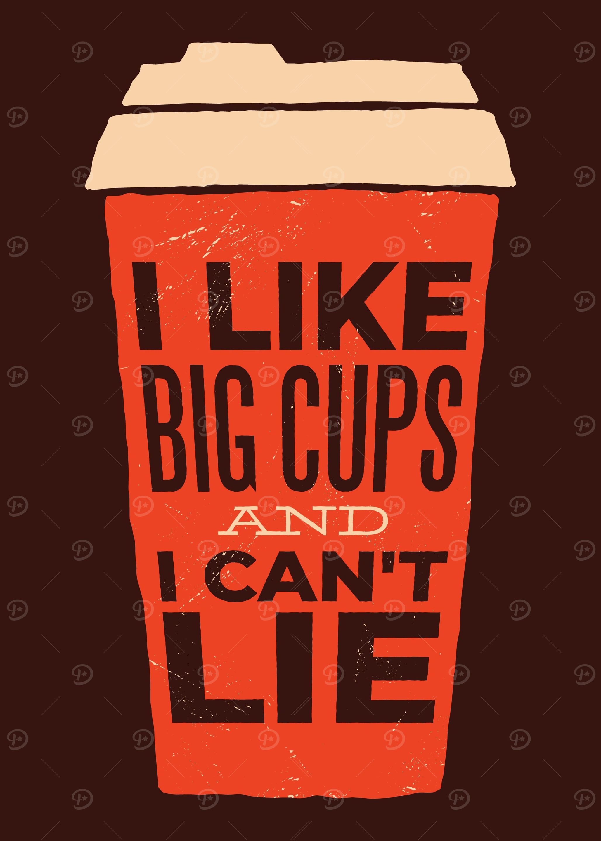 I like big cups of coffee