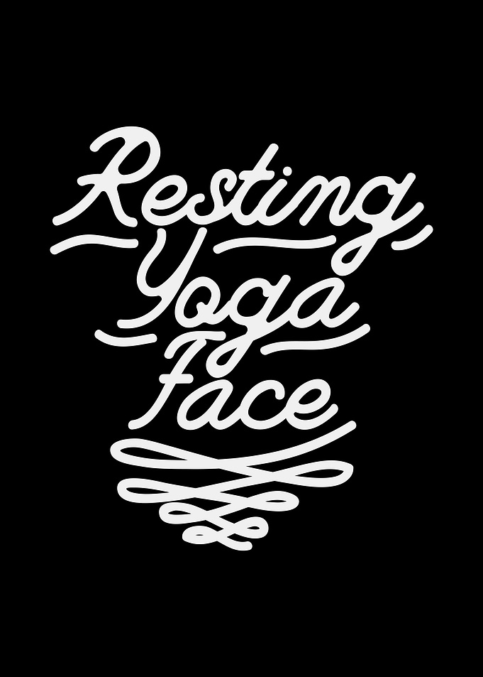 Resting Yoga Face