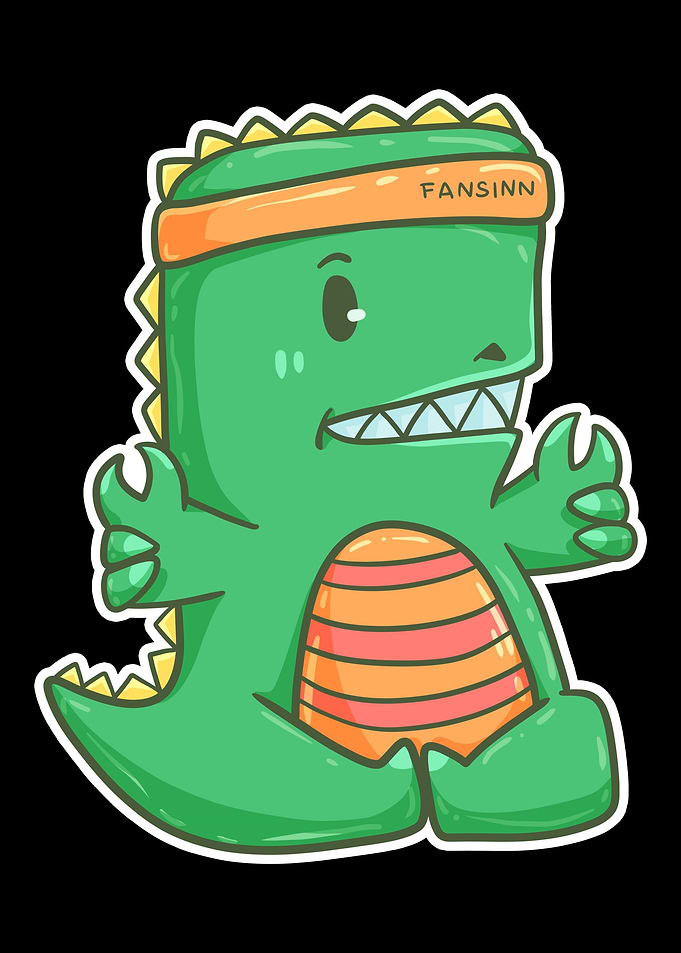 TRex dinosaur Meditation