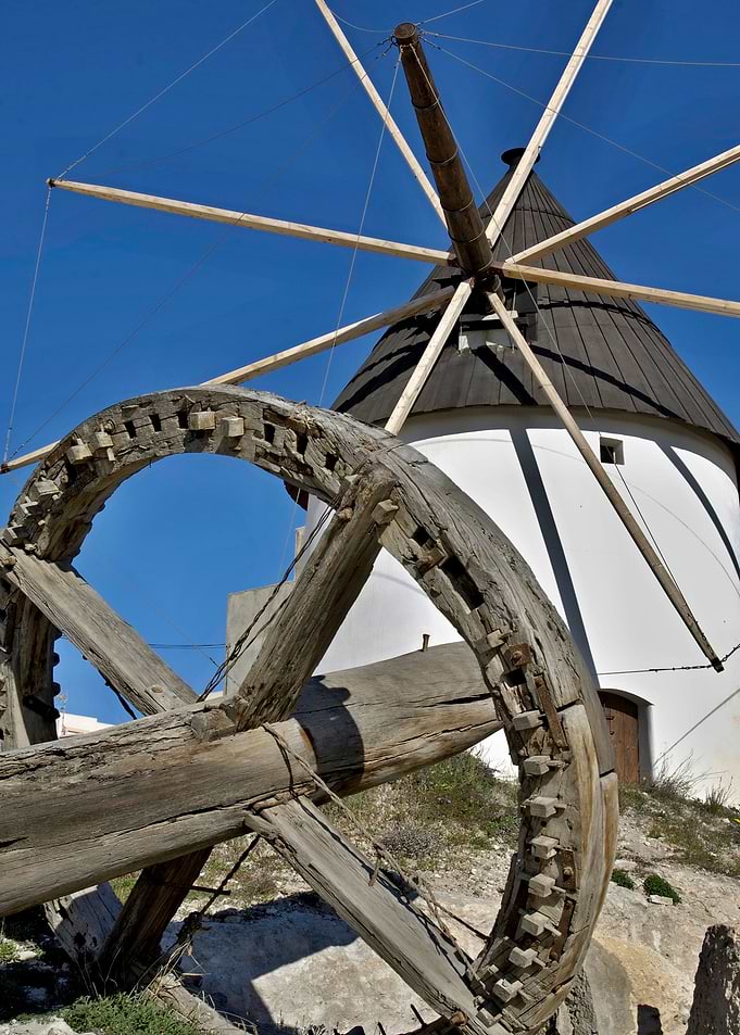 Windmill in Carboneras