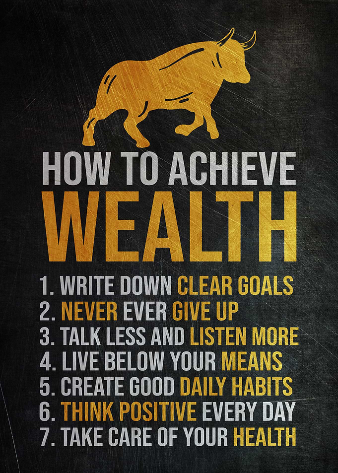 How To Achieve Wealth Gold