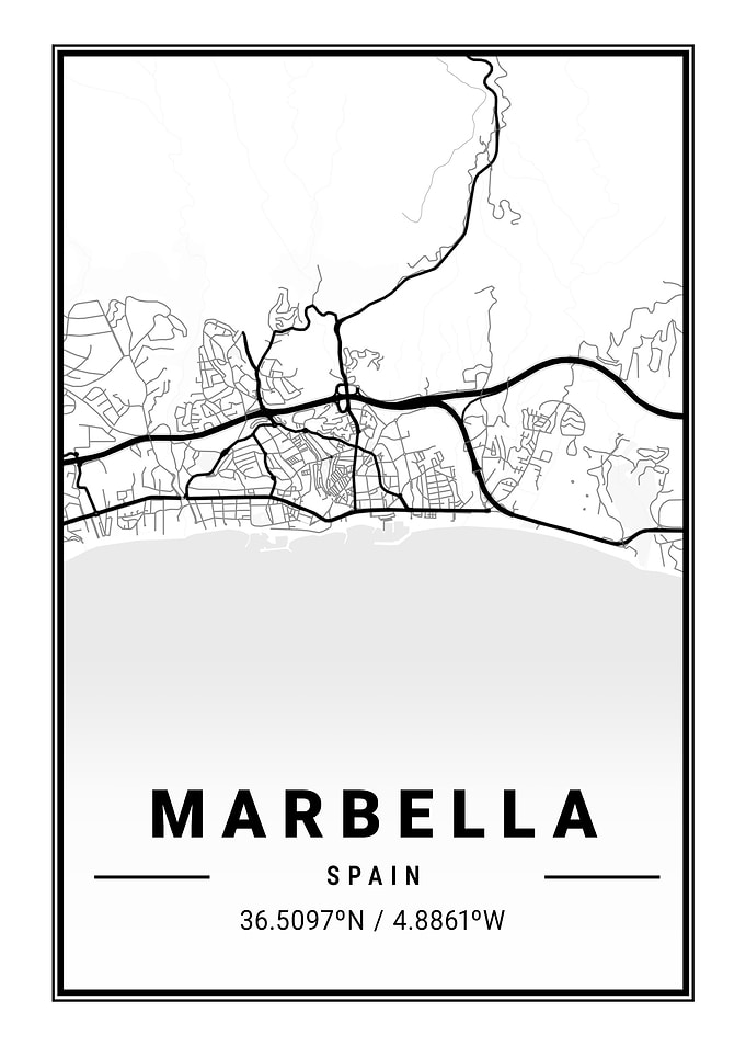 Marbella Light City Map