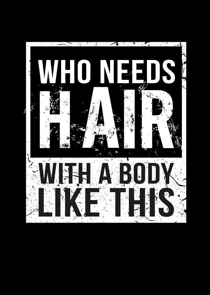 Who Needs Hair Bald Head