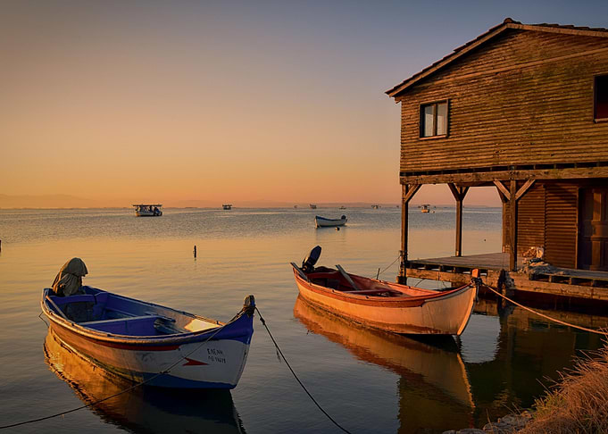 Boat Boats Ship Ocean Suns