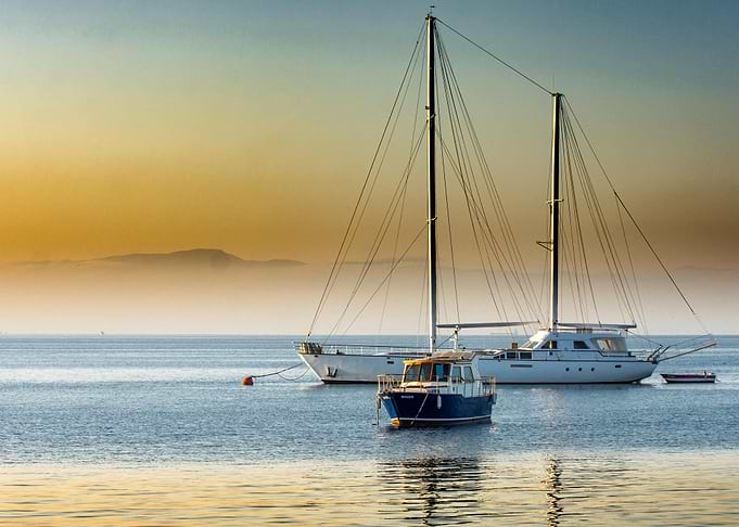 Boat Boats Ship Ocean Suns
