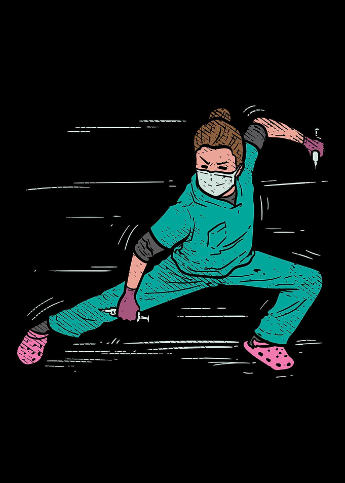 Nurse Ninja Nursing Stud