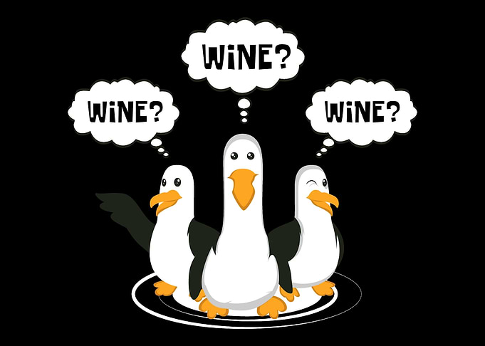 Wine Wine Wine Seagulls Wi