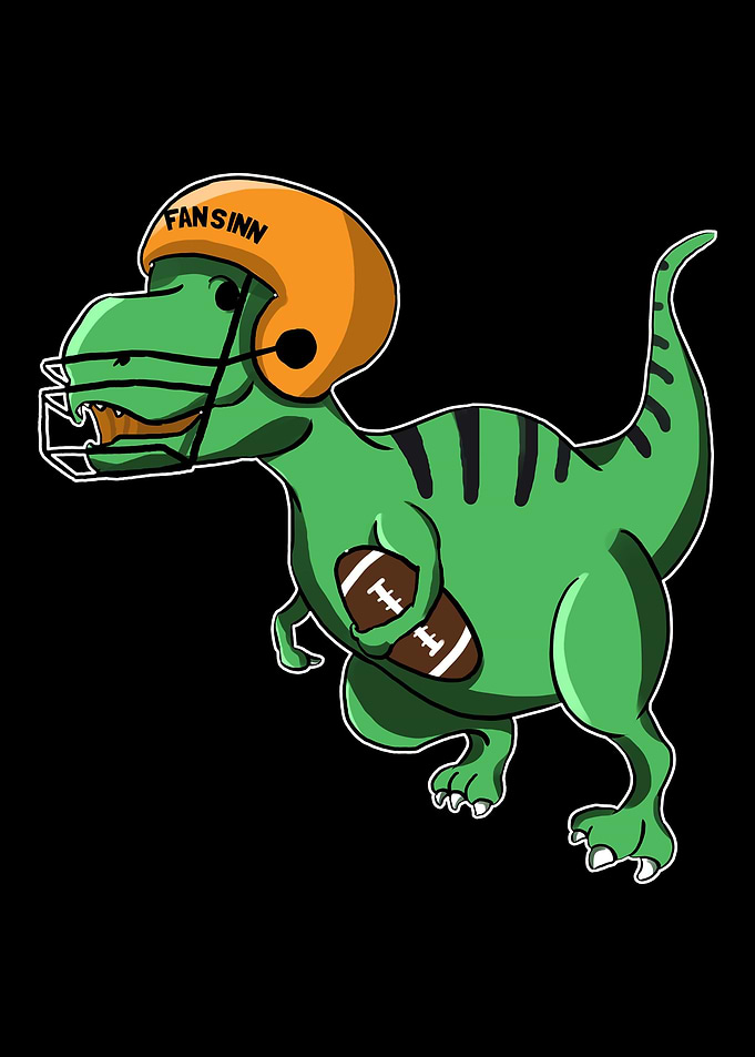 TRex Dinosaur Sports Foot