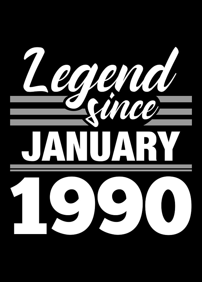 Legend Since January 1990