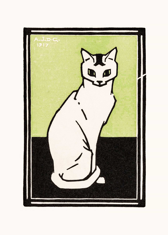 Sitting cat
