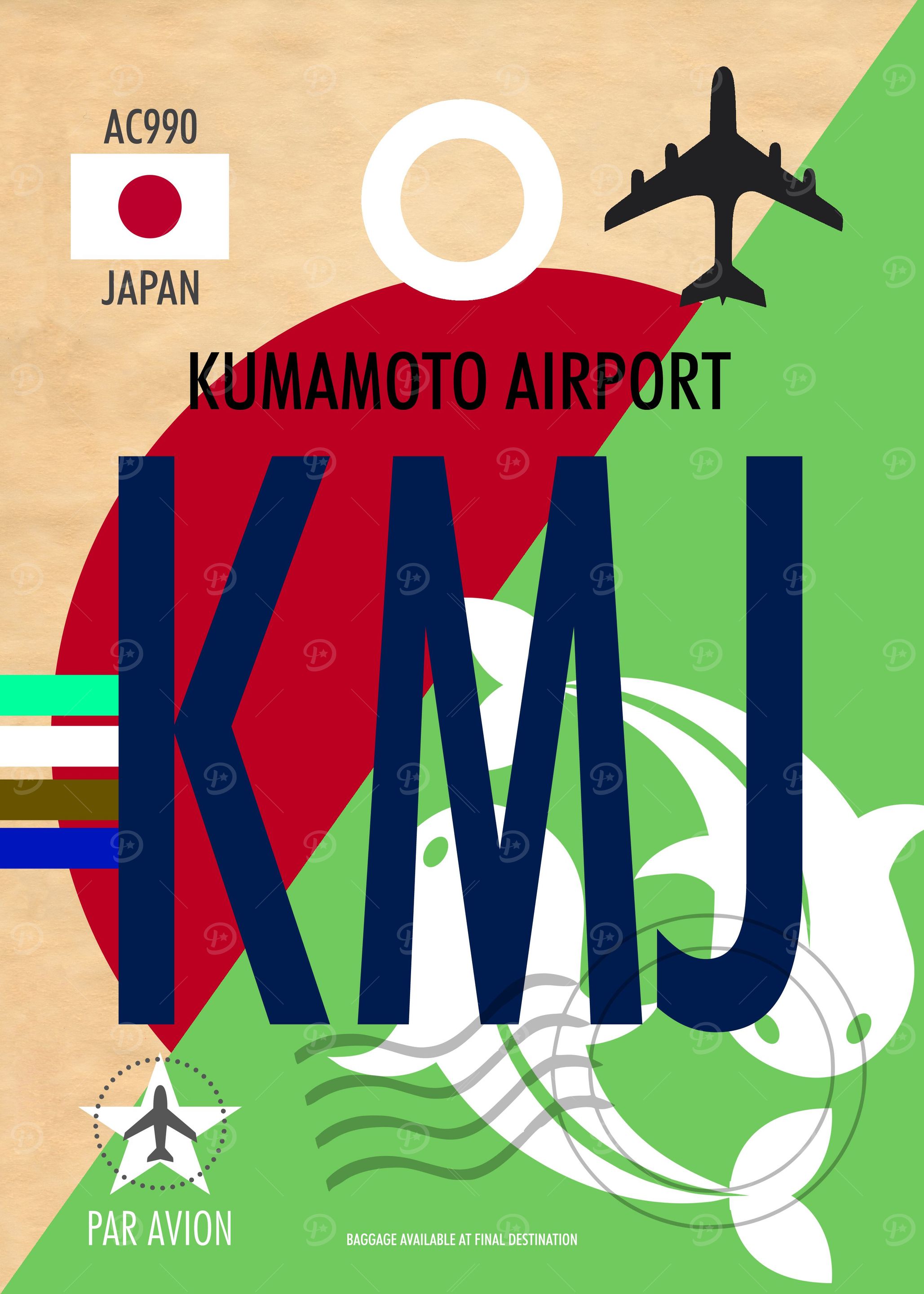 JAPAN KUMAMOTO AIRPORT KMJ