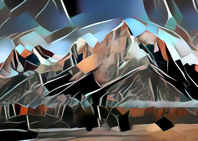 Darkside mountaincliff