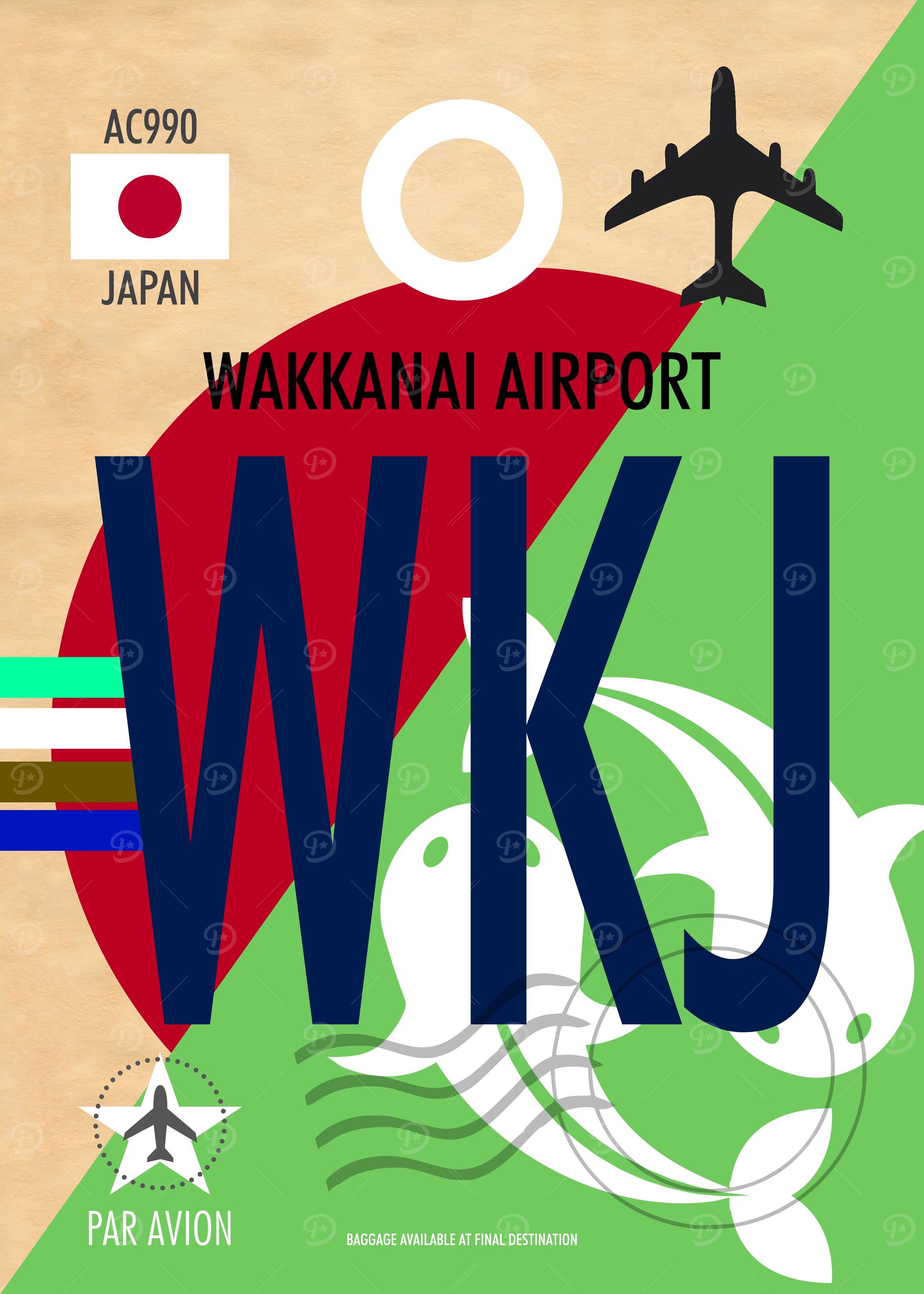 WAKKANAI AIRPORT WKJ