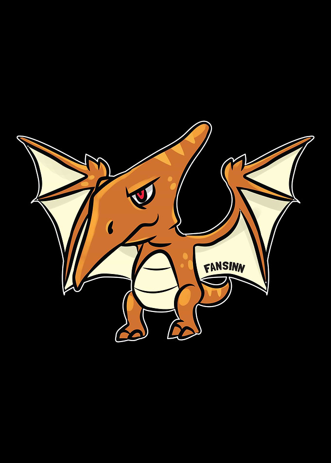 Dinosaur pterodactyl ptero