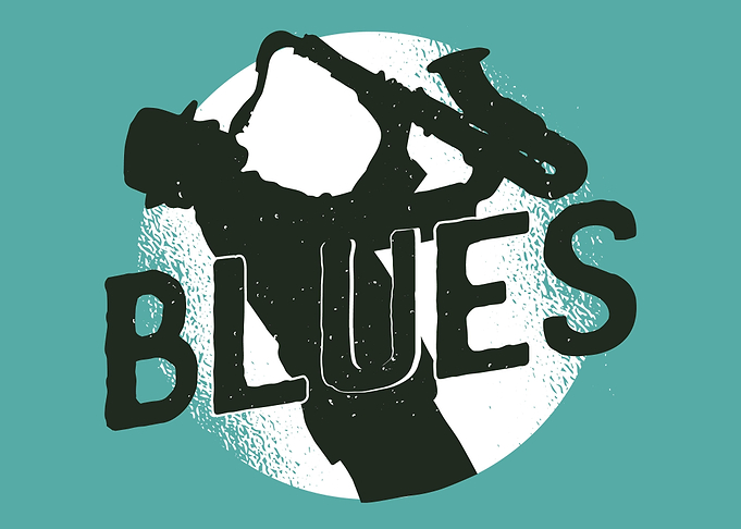 Blues musican saxophone