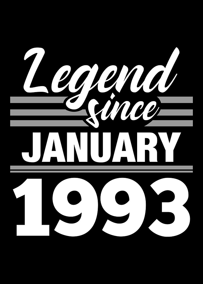 Legend Since January 1993