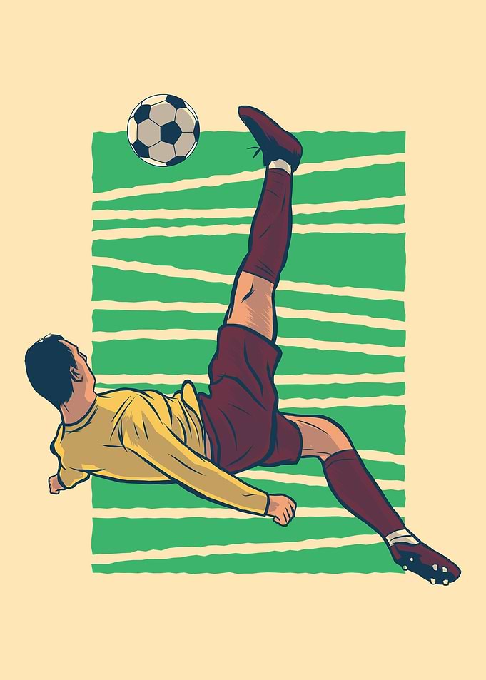 soccer bicycle kick