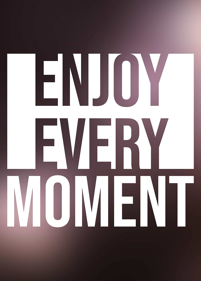 Enjoy every moment quotes