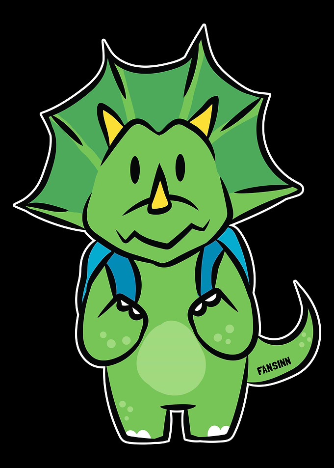 Triceratops Dinosaur schoo