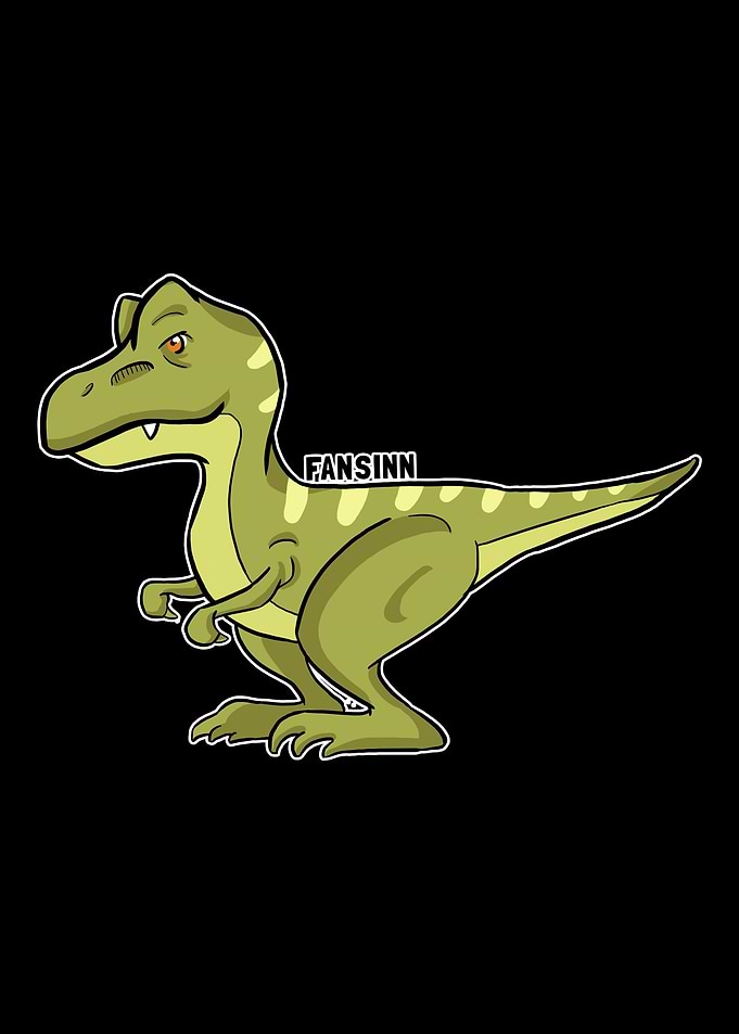TRex Dinosaur meat Comic