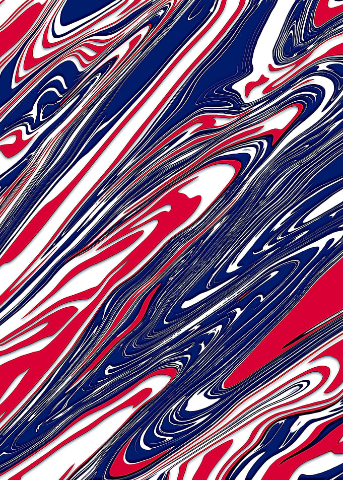 American Red White Blue