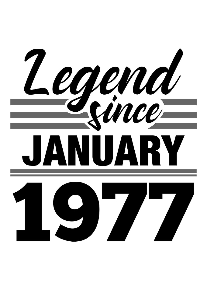 Legend Since January 1977