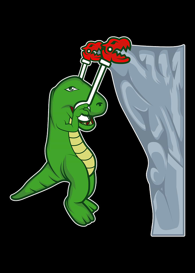 TRex Rock Climber Rock Cl