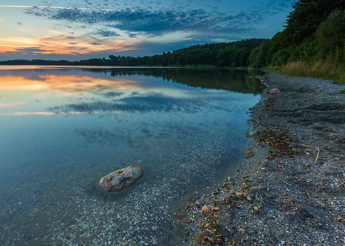 Lake Evening Nature Sunset