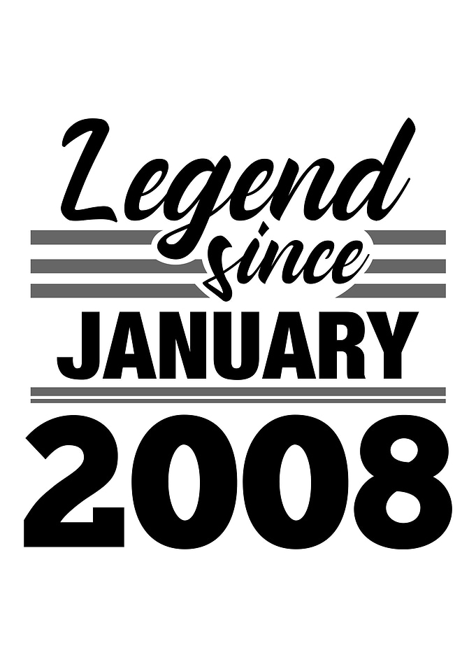 Legend Since January 2008