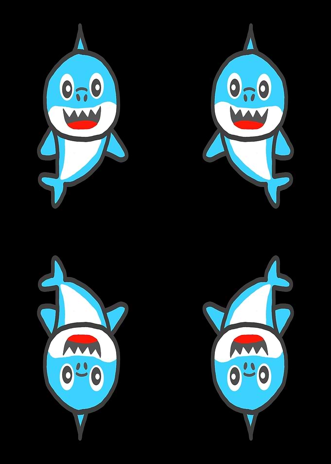 Funny Cool Shark for