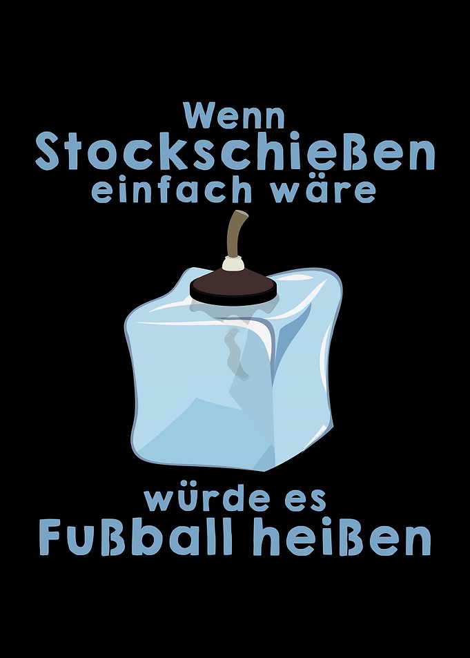 Eisstockschieen Sprche