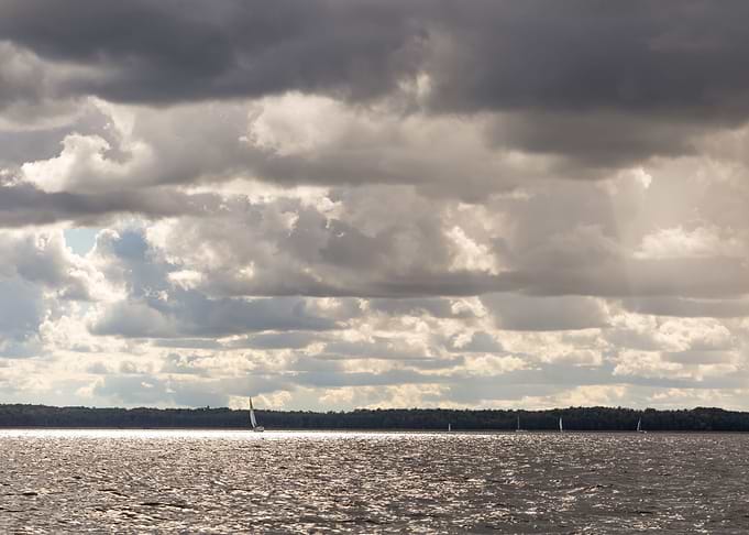 Sky Yacht Nature Sailboat