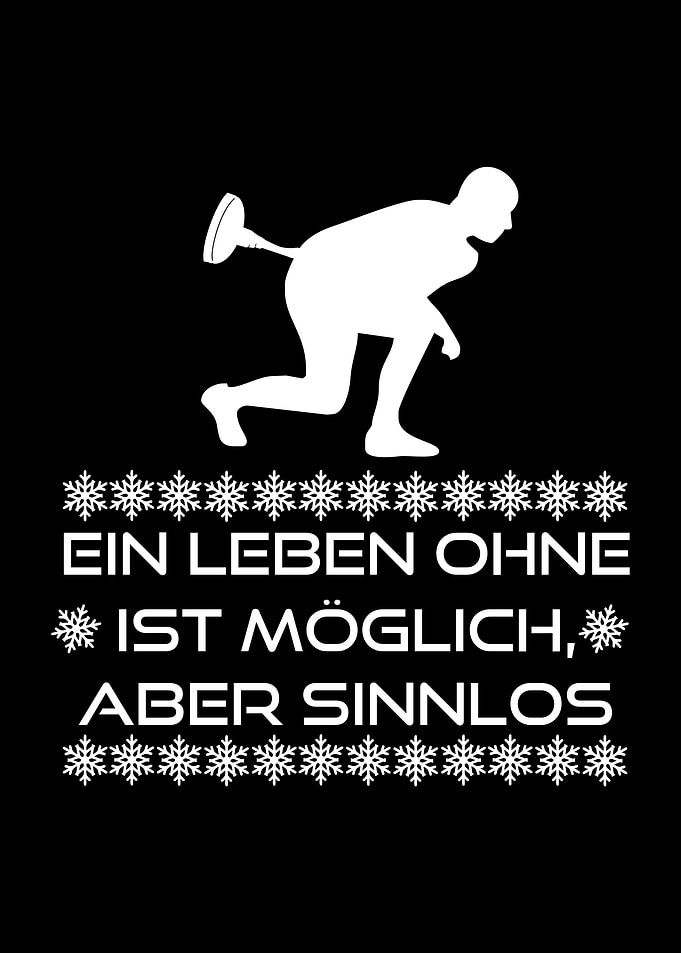 Eisstockschtze Geschenk