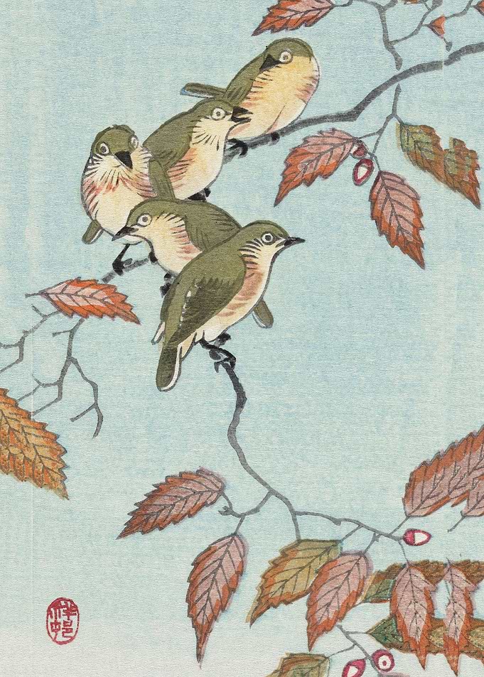 Birds on a branch