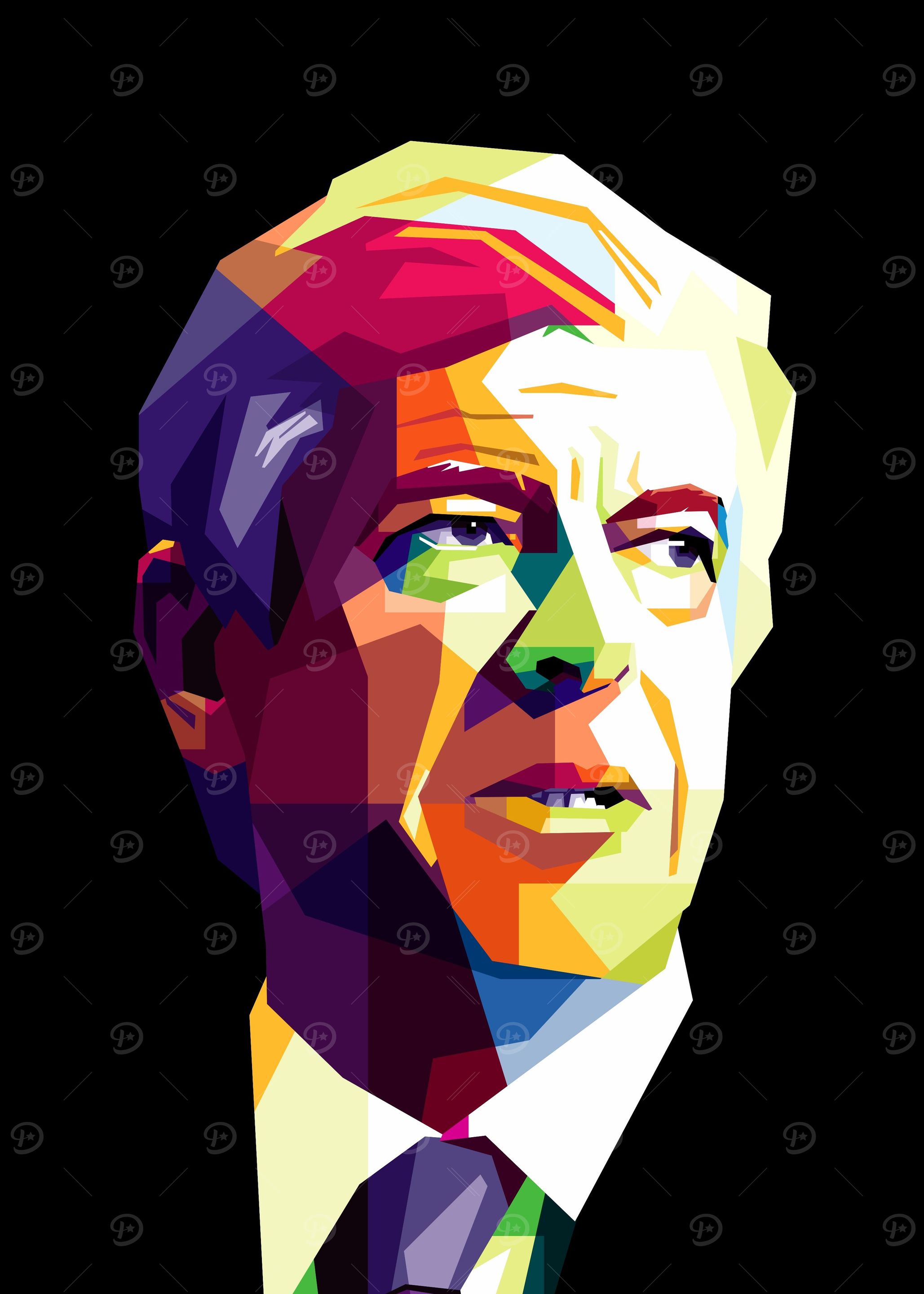 Arsene Wenger in POP ART