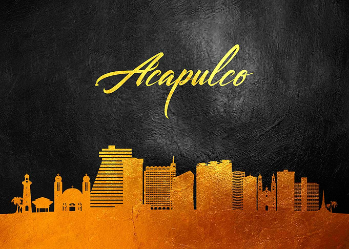 Acapulco Mexico Skyline