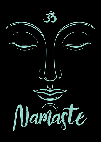 Yoga Namaste OM Symbol Zen
