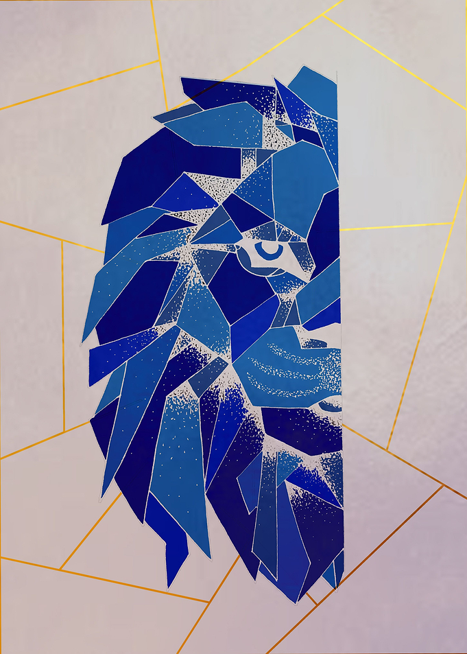 Blue lion