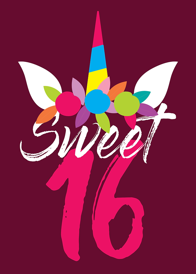 Sweet Sixteen Unicorn
